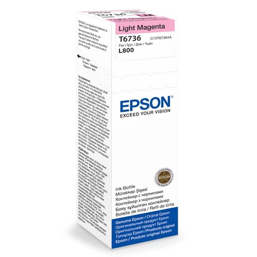 [4003525] Epson Original Inkjet T6736 / C13T67364A light magenta 70 ml