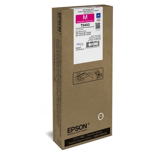 [4C13T945340RA] Epson Original Inkjet T9453 XL / C13T945340 magenta 38,1 ml 5 000 pages