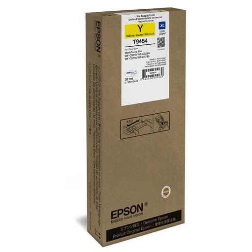 [4C13T945440RA] Epson Original Inkjet T9454 XL / C13T945440 yellow 38,1 ml 5 000 pages