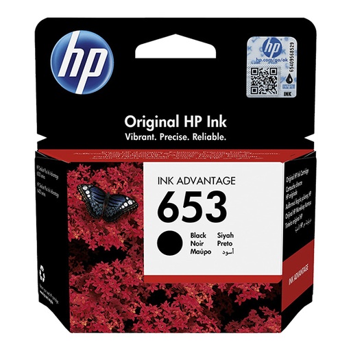 [4002369] HP Original Inkjet 3YM75AE / HP 653 black 360 pages