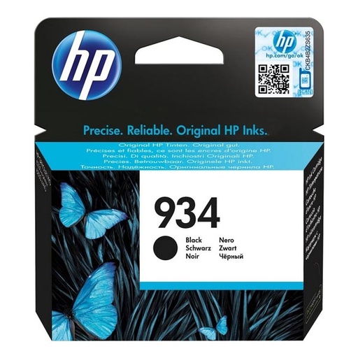 [4000873] HP Original Inkjet C2P19AE / HP 934 black 400 pages