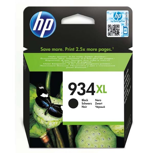 [4000431] HP Original Inkjet C2P23AE / HP 934XL black 1 000 pages