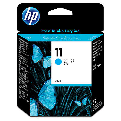 [4002318] HP Original Inkjet C4836A / No.11 cyan 28ml exp