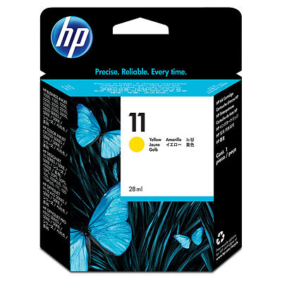 [4002323] HP Original Inkjet C4838A / No.11 yellow 28ml exp