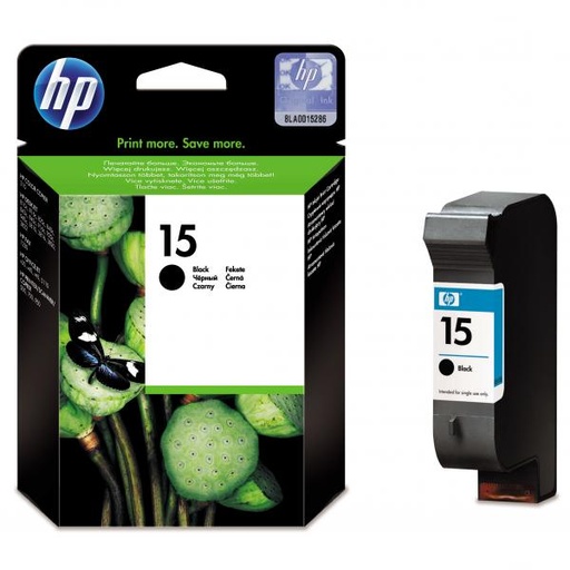 [4000671] HP Original Inkjet C6615DE / HP 15 black 25 ml 500 pages