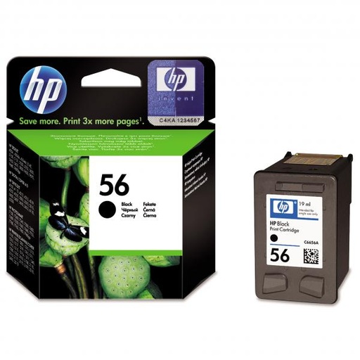 [4000620] HP Original Inkjet C6656AE / HP 56 black 19 ml 520 pages