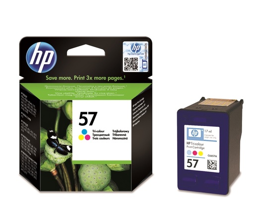 [4002314] HP Original Inkjet C6657AE / HP 57 color 17ml exp