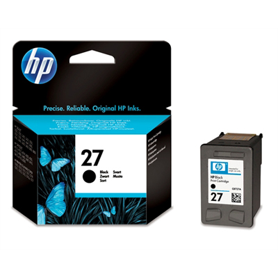 [4000827] HP Original Inkjet C8727AE / HP 27 black 10ml