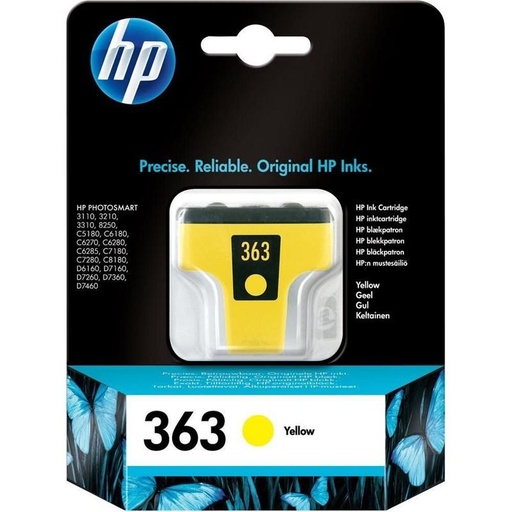 [4001703] HP Original Inkjet C8773EE / HP 363 yellow 5,5 ml