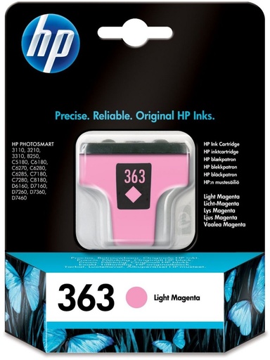 [4001705] HP Original Inkjet C8775EE / HP 363 light magenta 5,5 ml