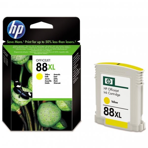 [4001234] HP Original Inkjet C9393AE / HP 88XL yellow 35 ml