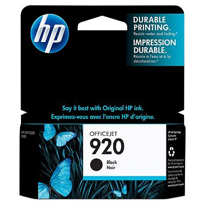 [4002315] HP Original Inkjet CD971AE / HP 920 black 10ml exp
