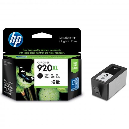 [4000536] HP Original Inkjet CD975AE / HP 920XL black 1 200 pages