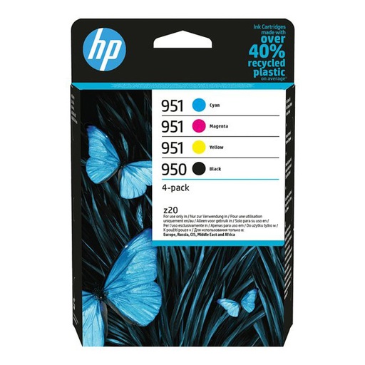 [46ZC65AERA] HP Original Inkjet Set 6ZC65AE / HP 950 + HP 951 CMYK 1 000 + 3 x 700 pages