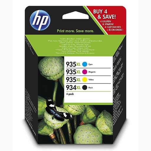 [4001920] HP Original Inkjet X4E14AE / HP 934XL + HP 935XL CMYK