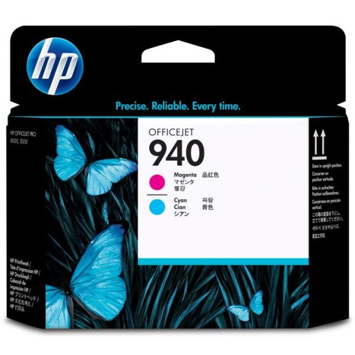 [4001376] HP Original Printhead C4901A / HP 940 cyan / magenta