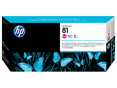 [4001398] HP Original Printhead C4952A / HP 81 dye magenta 13 ml 1 000 pages