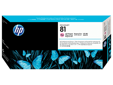 [4001401] HP Original Printhead C4955A / HP 81 dye light magenta 1 000 pages 13 ml