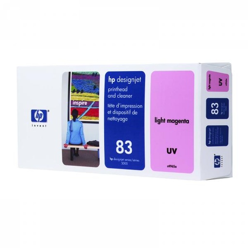 [4001452] HP Original Printhead C4965A / HP 83 UV light magenta 680 ml