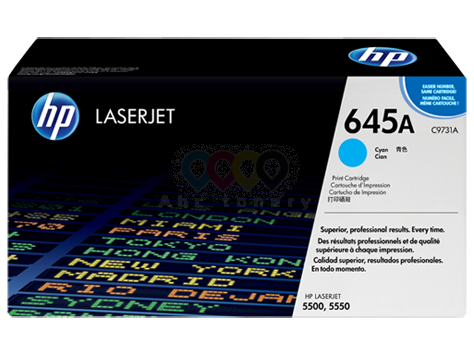 [4C9731ABR] HP Original Toner C9731A / HP 645A cyan 12 000 pages B-box