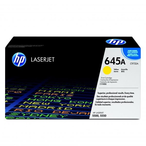 [4C9732ABR] HP Original Toner C9732A / HP 645A yellow 12 000 pages B-box