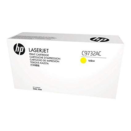 [4000344] HP Original Toner C9732AC / HP 645AC yellow 12 000 pages