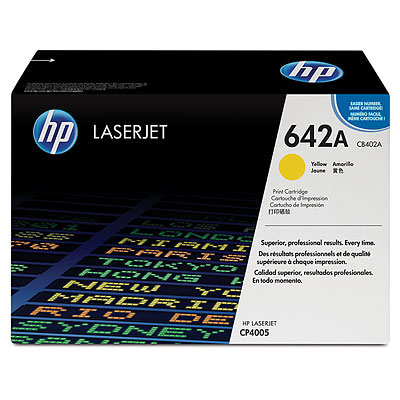 [4000595] HP Original Toner CB402A / HP 642A yellow 7 500 pages B-box