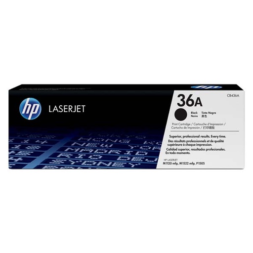 [4000352] HP Original Toner CB436A / HP 36A black 2 000 pages