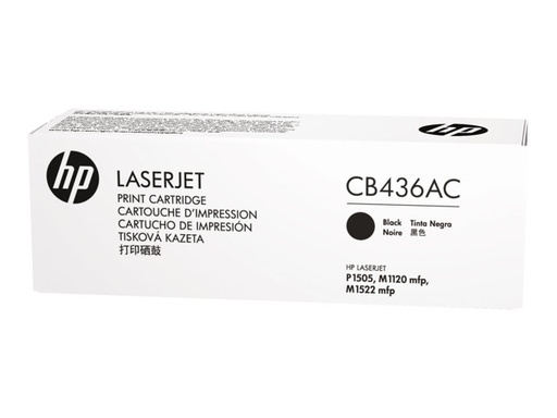 [4000482] HP Original Toner CB436AC / HP 36AC black 2 000 pages