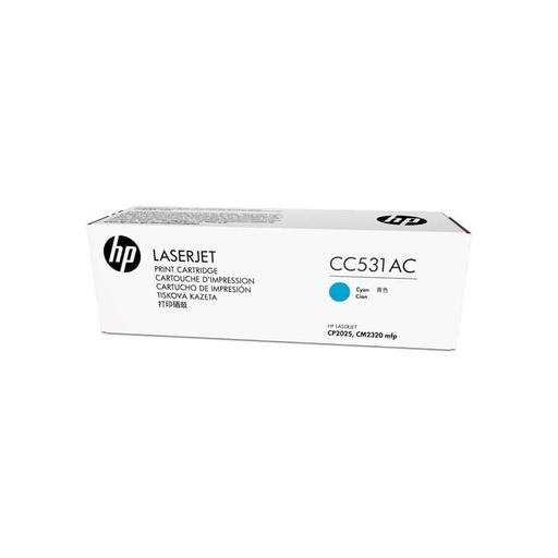[4001706] HP Original Toner CC531AC / HP 304AC cyan 2 800 pages