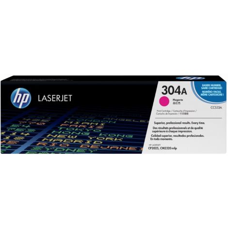 [4000026] HP Original Toner CC533A / HP 304A magenta 2 800 pages