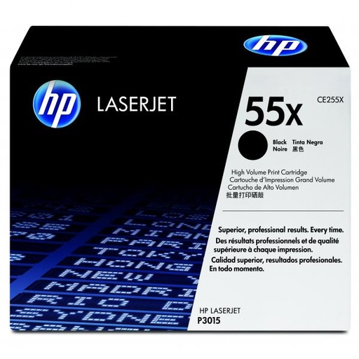 [4000564] HP Original Toner CE255X / HP 55X black 12 500 pages