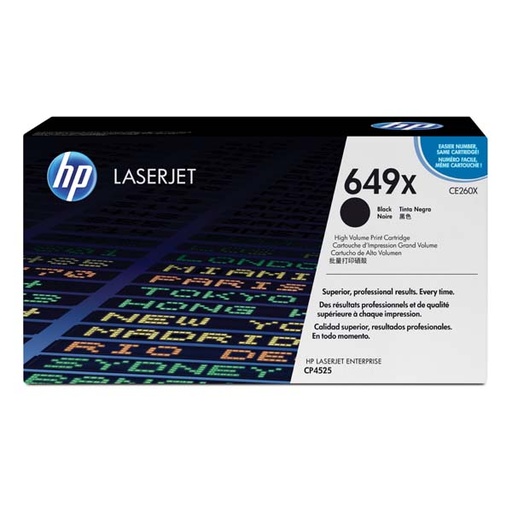 [4CE260XBR] HP Original Toner CE260X / HP 647X black 17 000 pages B-box