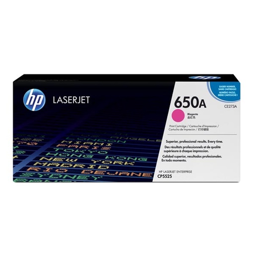[4001218] HP Original Toner CE273A / HP 650A magenta 15 000 pages