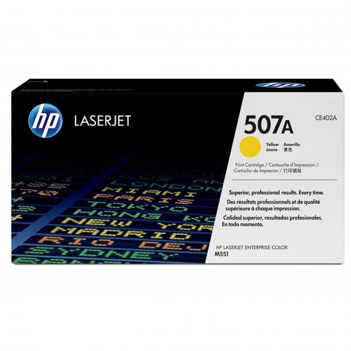 [4000228] HP Original Toner CE402A / HP 507A yellow 6 000 pages