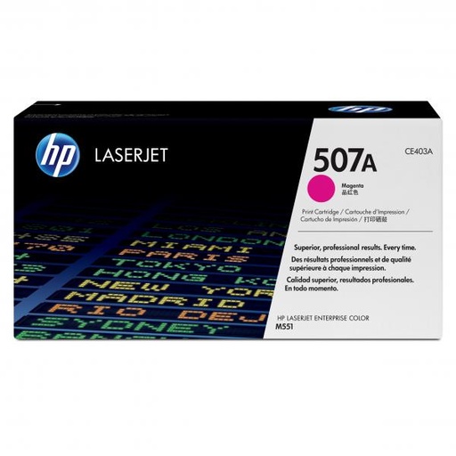[4000719] HP Original Toner CE403A / HP 507A magenta 6 000 pages