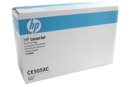 [4000441] HP Original Toner CE505XC / HP 05XC black 6 500 pages