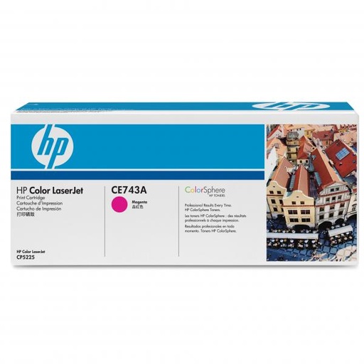 [4CE743ACR] HP Original Toner CE743A / HP 307A magenta 7 300 pages C-box