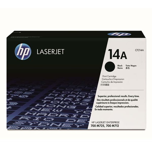 [4000597] HP Original Toner CF214A / HP 14A black 10 000 pages