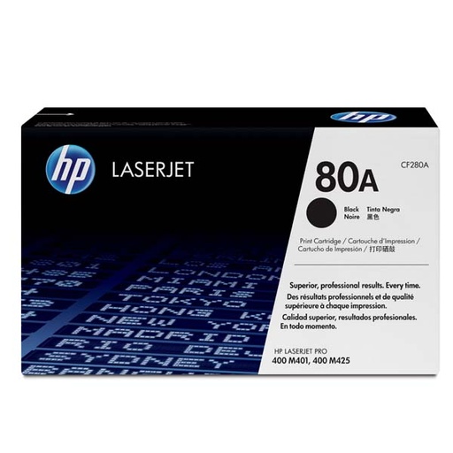 [4000173] HP Original Toner CF280A / HP 80A black 2 700 pages