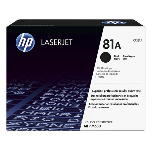 [4CF281ABR] HP Original Toner CF281A / HP 81A black 10 500 pages B-box