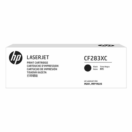 [4000835] HP Original Toner CF283XC / HP 83XC black 2 200 pages