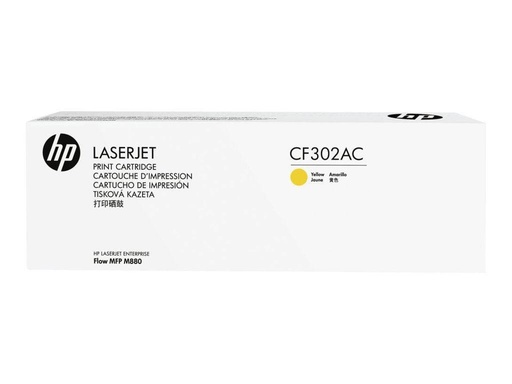 [4000605] HP Original Toner CF302AC / HP 872AC yellow 32 000 pages