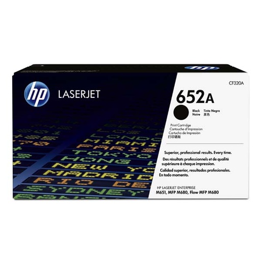 [4CF320ABR] HP Original Toner CF320A / HP 652A black 11 500 pages B-box