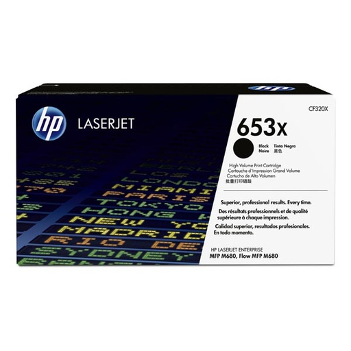 [4CF320XBR] HP Original Toner CF320X / HP 653X black 21 000 pages B-box