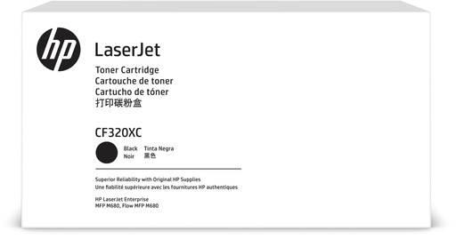 [4001861] HP Original Toner CF320XC / HP 653XC black 21 000 pages