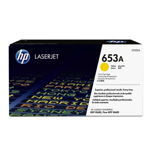 [4CF322ABR] HP Original Toner CF322A / HP 653A yellow 16 500 pages B-box