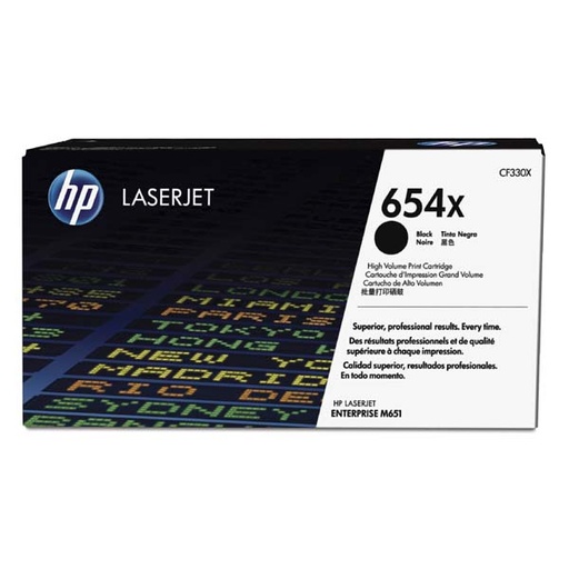 [4CF330XBR] HP Original Toner CF330X / HP 654X black 20 500 pages B-box