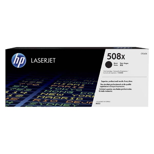 [4001347] HP Original Toner CF360X / HP 508X black 12 500 pages