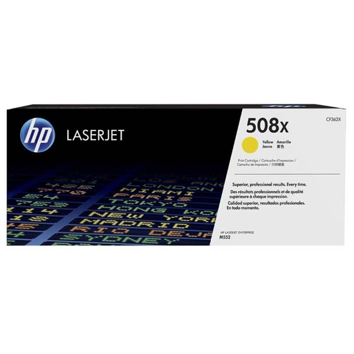 [4001349] HP Original Toner CF362X / HP 508X yellow 9 500 pages